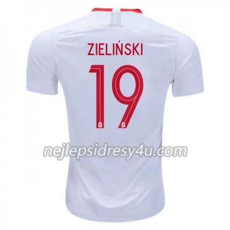 Fotbalový Dres Polsko Piotr Zielinski 19 Domácí MS 2018